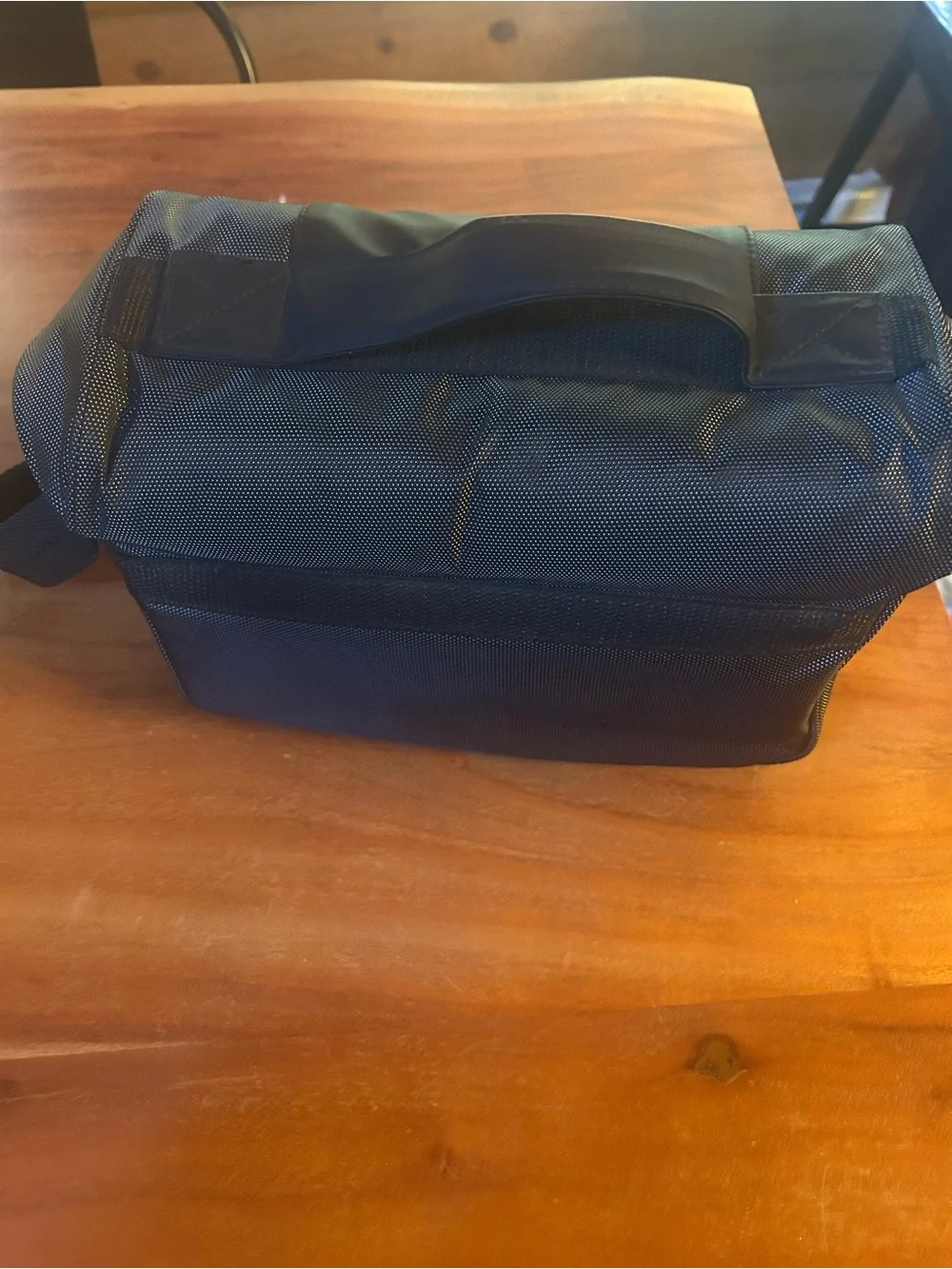 Nikon Black and Gray Padded Camera Messenger Bag